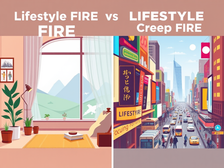 Lifestyle FIRE vs. Lifestyle Creep FIRE: Understanding the Differences